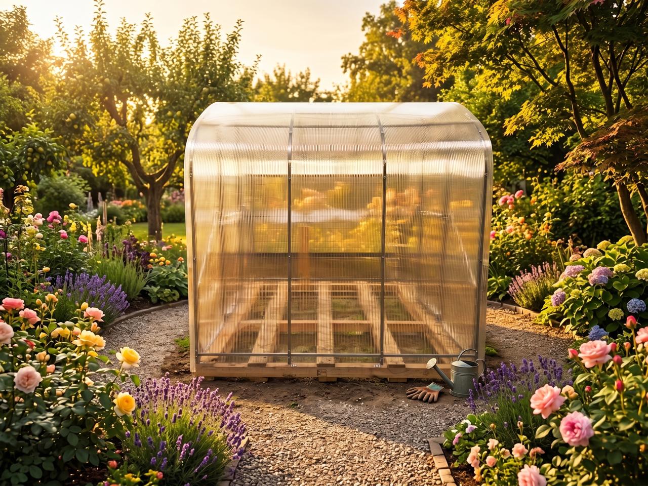 Szklarnia FLORA M 4 m