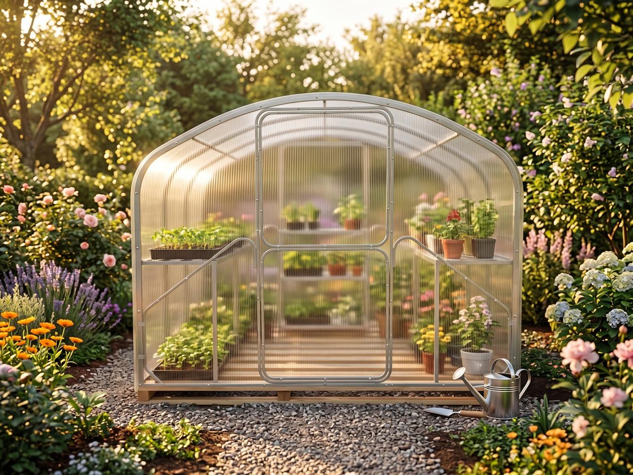 Szklarnia FLORA M 6 m